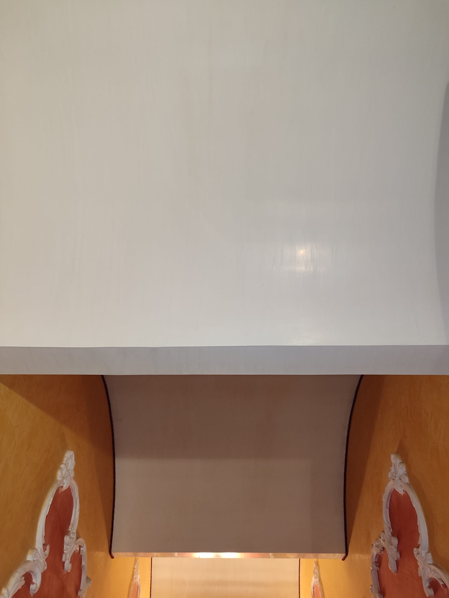 Cartongesso su scala e soffitto